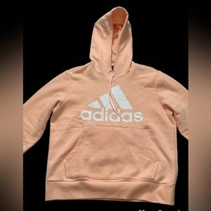 Adidas pink hoodie size XL women’s